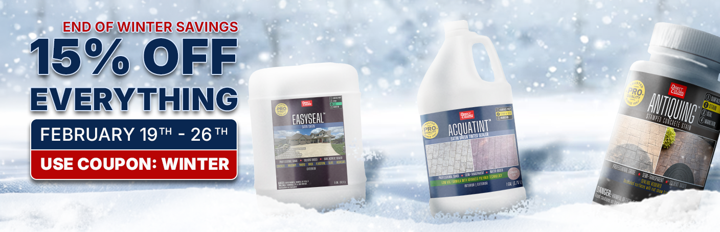 15% off - End of Winter Sale